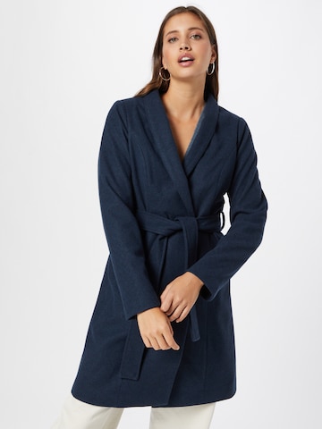 ABOUT YOU Between-Seasons Coat in Blue: front