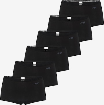 SLOGGI Panty 'GO Crush' in Schwarz: Vorderseite
