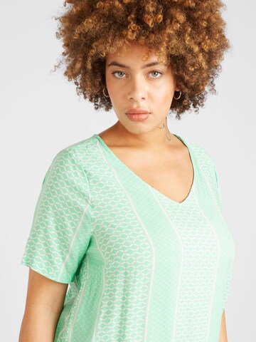 ONLY Carmakoma Blouse 'MARRAKESH' in Green