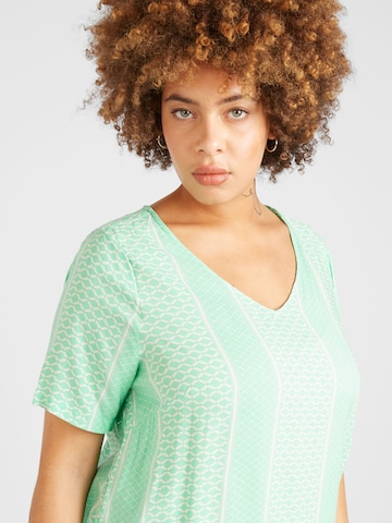 Camicia da donna 'MARRAKESH' di ONLY Carmakoma in verde