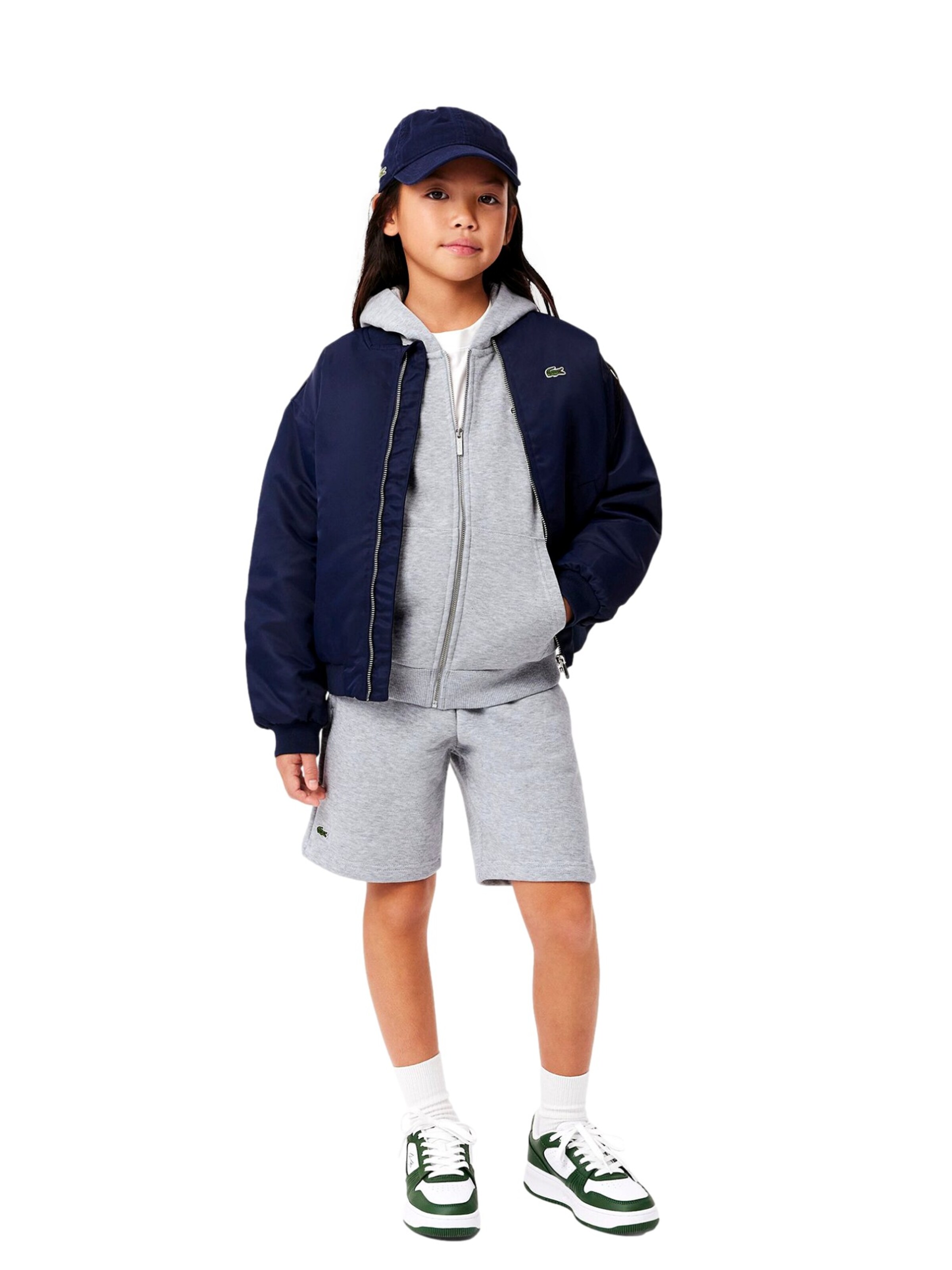 LACOSTE Sweatvest in Grijs