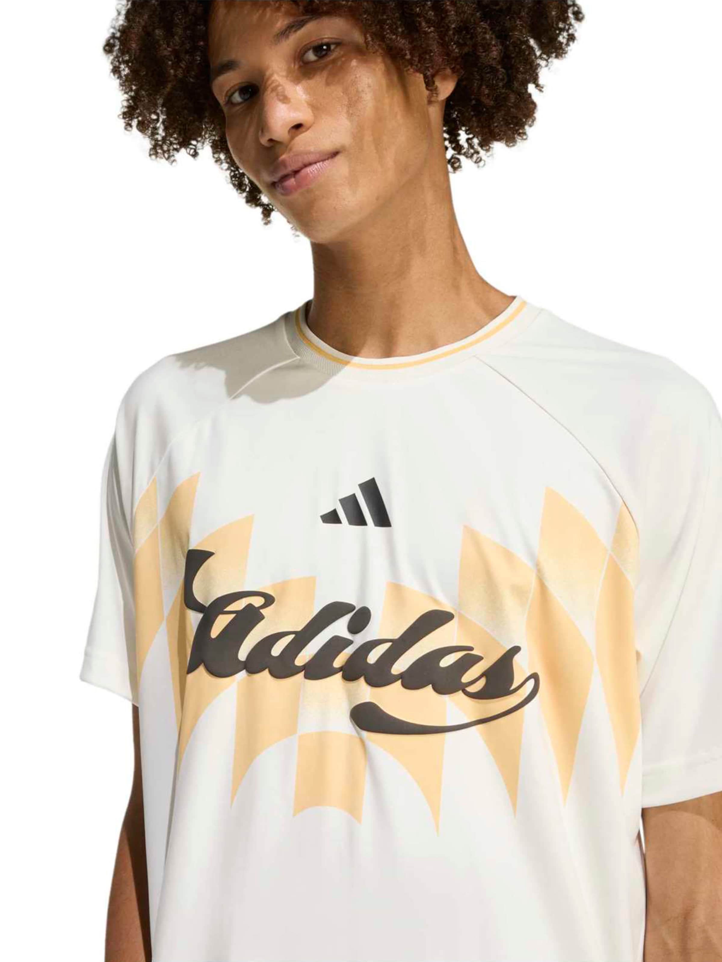 T-Shirt fonctionnel 'HOUSE OF TIRO X COMMON GOAL' ADIDAS SPORTSWEAR en marron