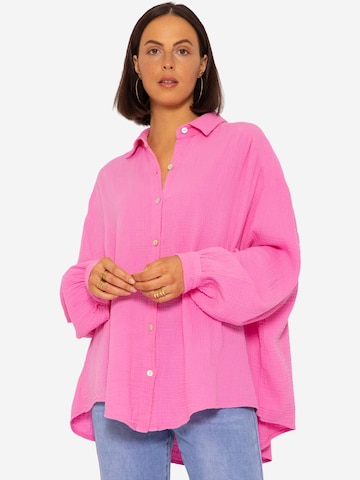 SASSYCLASSY Bluse in Pink: predná strana