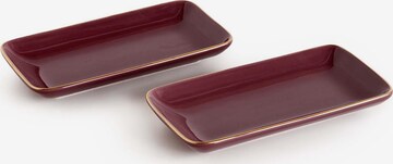 Bella Maison Plate 'Allure' in Red: front