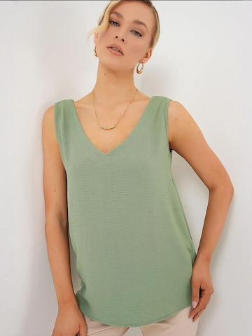 Camicia da donna di Bigdart in verde: frontale