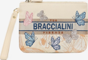Poche ventrale 'Milly' Braccialini en beige : devant