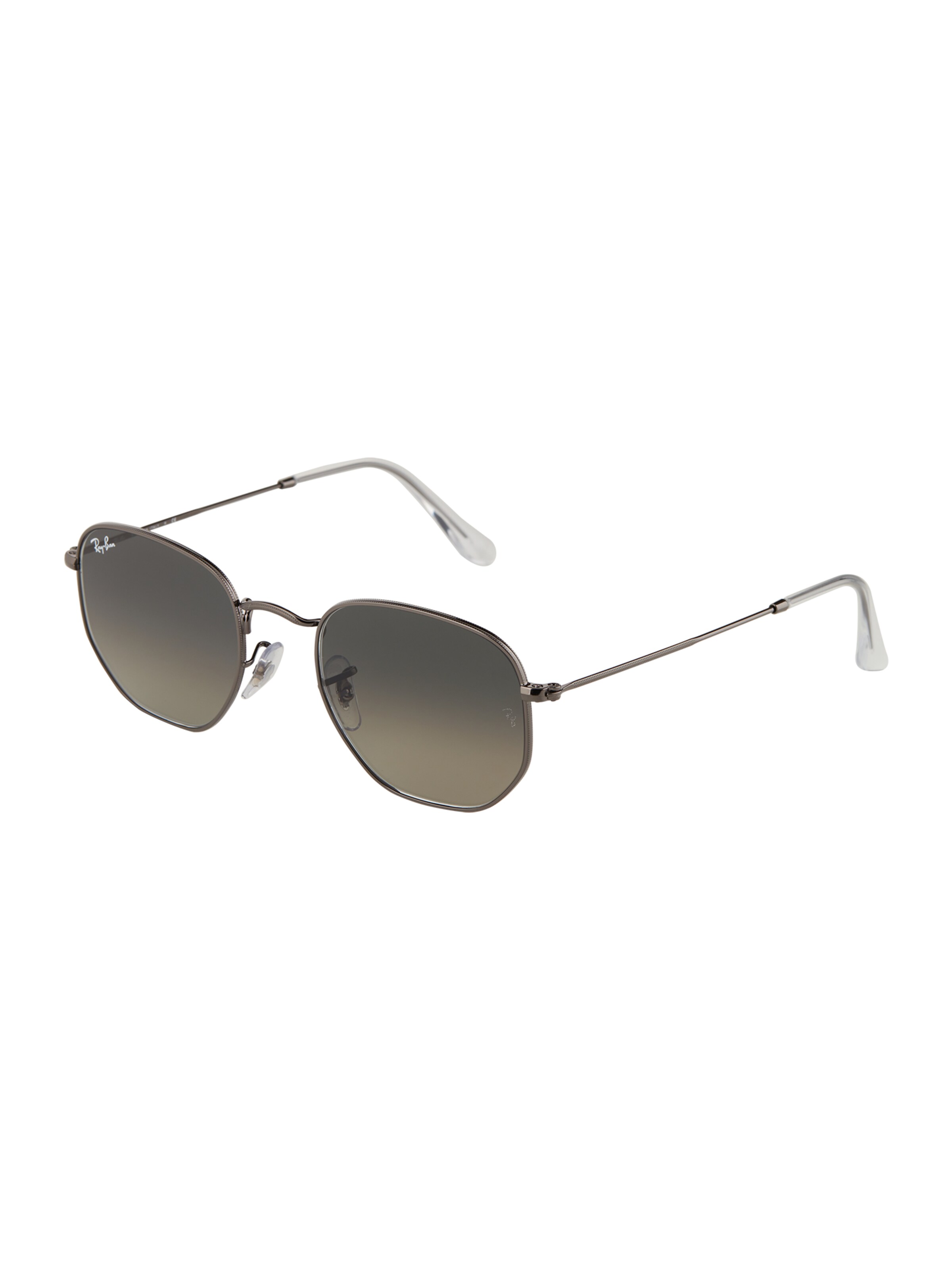 Ray-Ban Zonnebril 'HEXAGONAL' in Grijs: voorkant