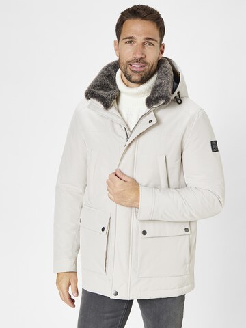 S4 Jackets Winter Jacket in White: front