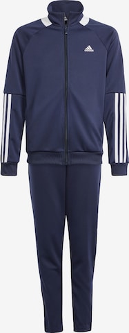 Completo per l'allenamento 'Sereno' di ADIDAS SPORTSWEAR in blu: frontale