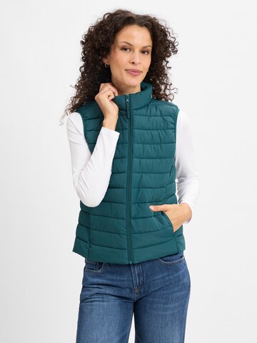 Brookshire Vest in Blue: front