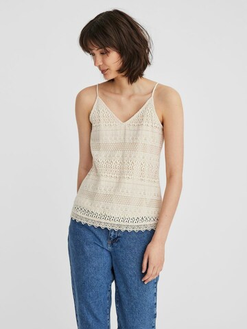 VERO MODA Top 'Honey' in Beige: voorkant