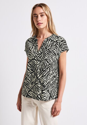STREET ONE Blouse in Black: front