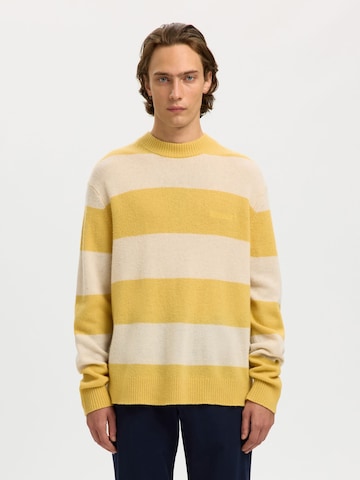 SELECTED - Jersey en amarillo: frente