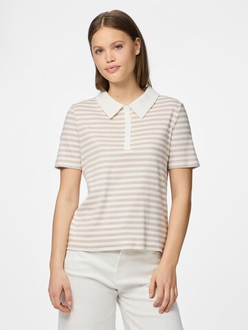 PIECES Shirt 'PCDonna' in Grey: front