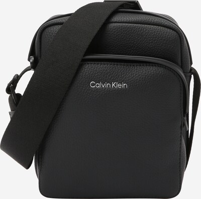 Calvin Klein Sac à bandoulière en noir / argent, Vue avec produit