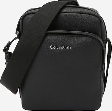 Sac à bandoulière Calvin Klein en noir : devant