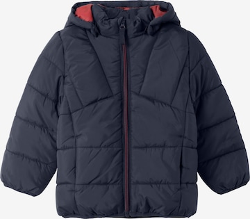 NAME IT Winter Jacket 'Memphis' in Blue: front