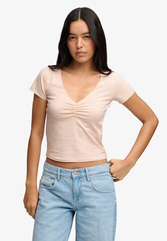 Superdry & Co Shirt in Roze: voorkant