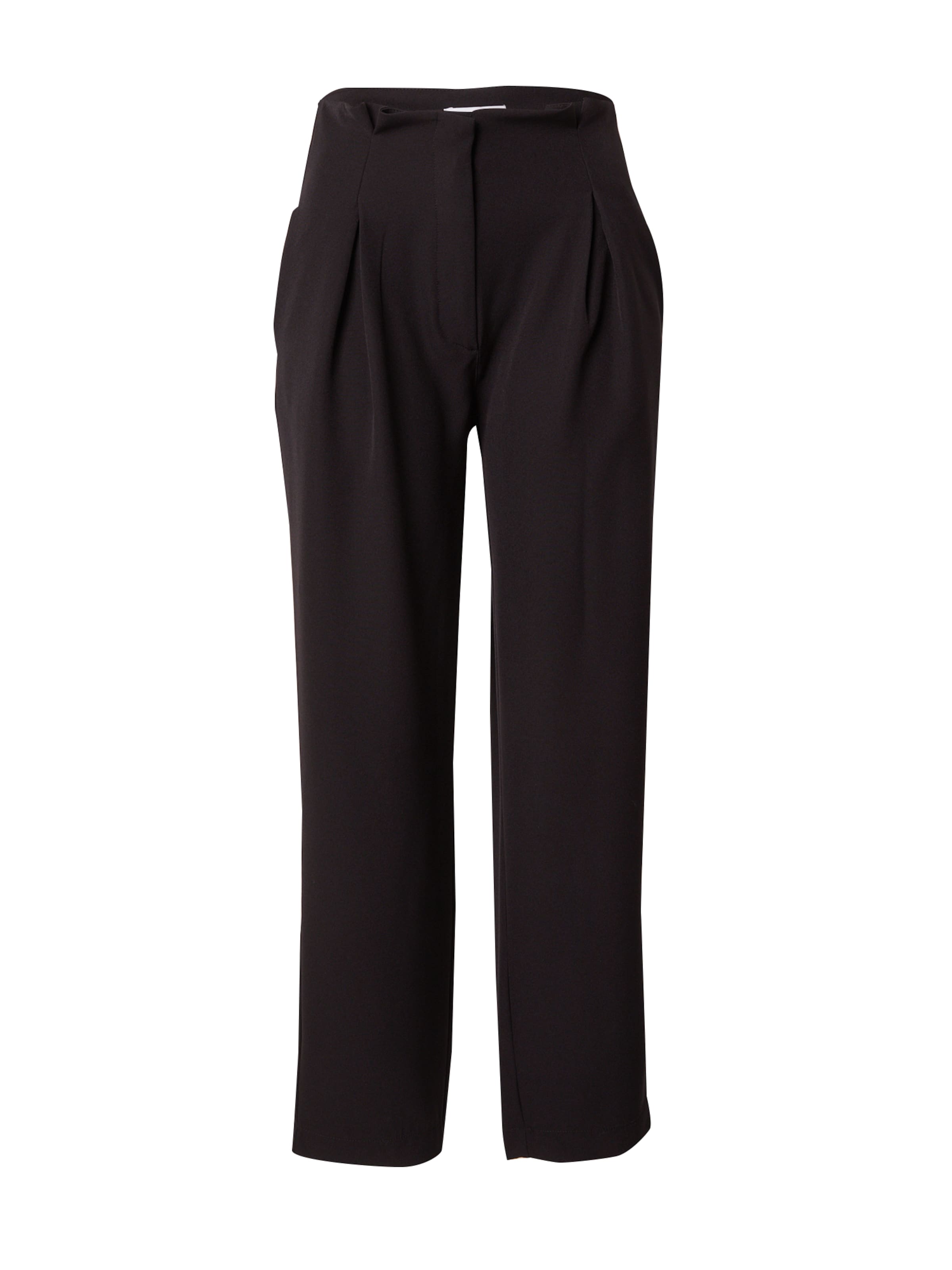 Warehouse Regular Панталон с набор в черно: отпред