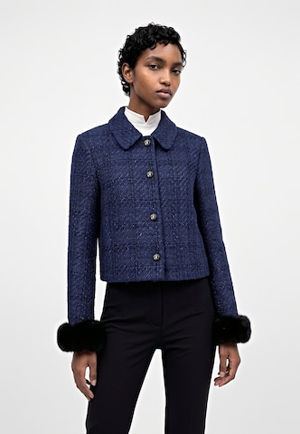 Giacca di mezza stagione di Marc Cain in blu: frontale