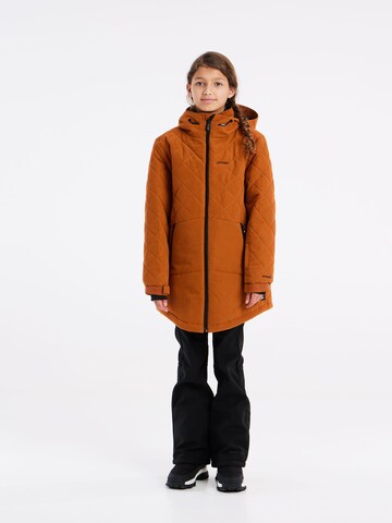 PROTEST Athletic Jacket 'PRTTAMIRES JR' in Brown