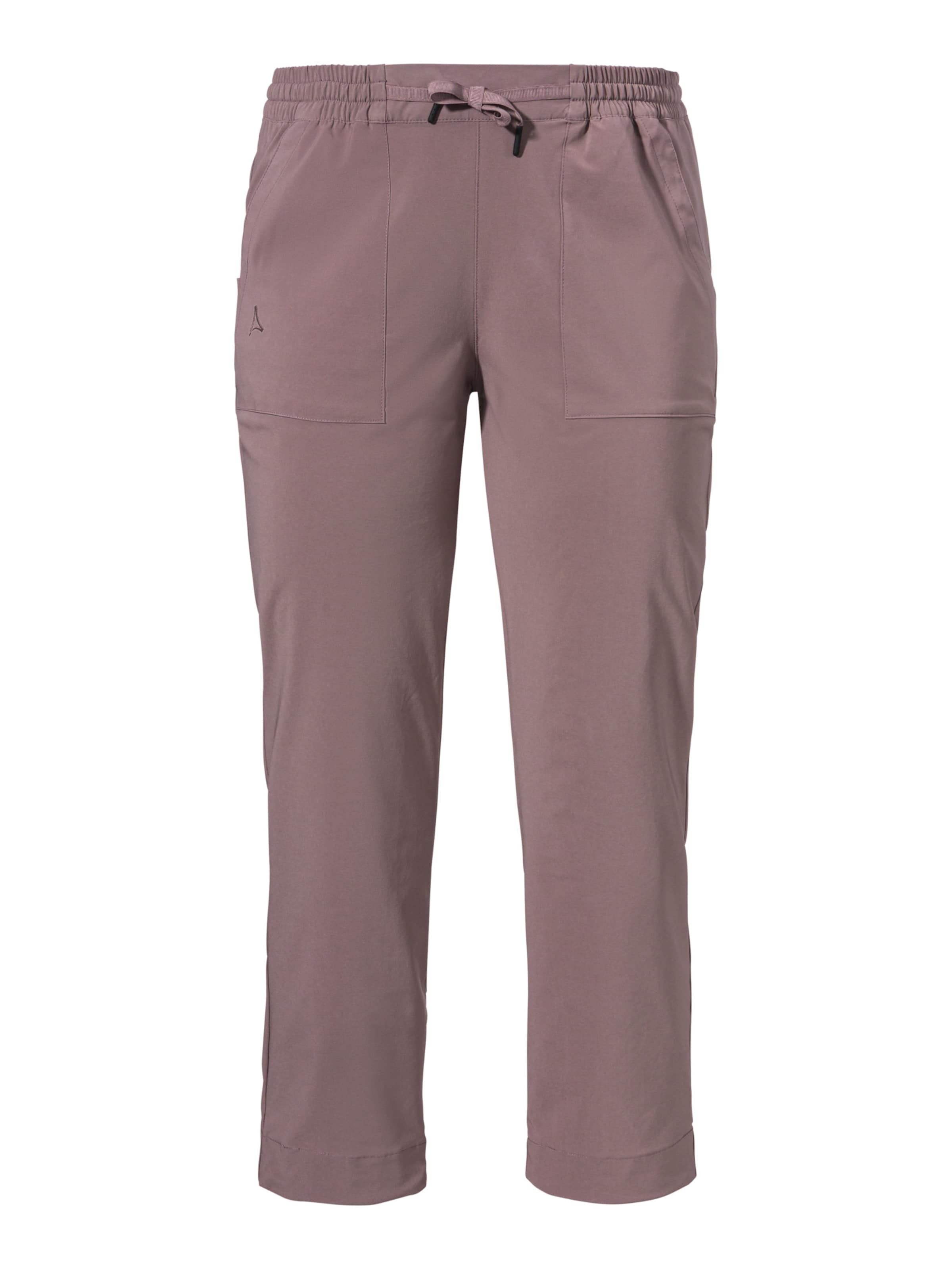 Schöffel Regular Outdoorbroek 'Rangun' in Lila: voorkant