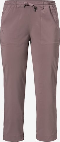 Pantalon outdoor 'Rangun' Schöffel en violet : devant
