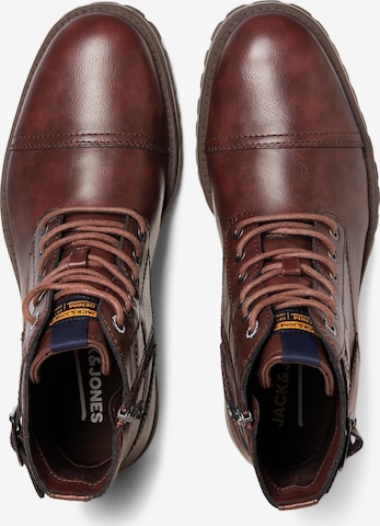 Bottines à lacets 'ELTON' JACK & JONES en marron