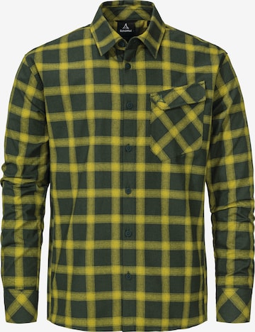 Schöffel Regular Fit Funktionshemd 'Poplar' in Gelb: Vorderseite