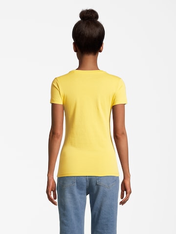 T-shirt 'MAY' AÉROPOSTALE en jaune