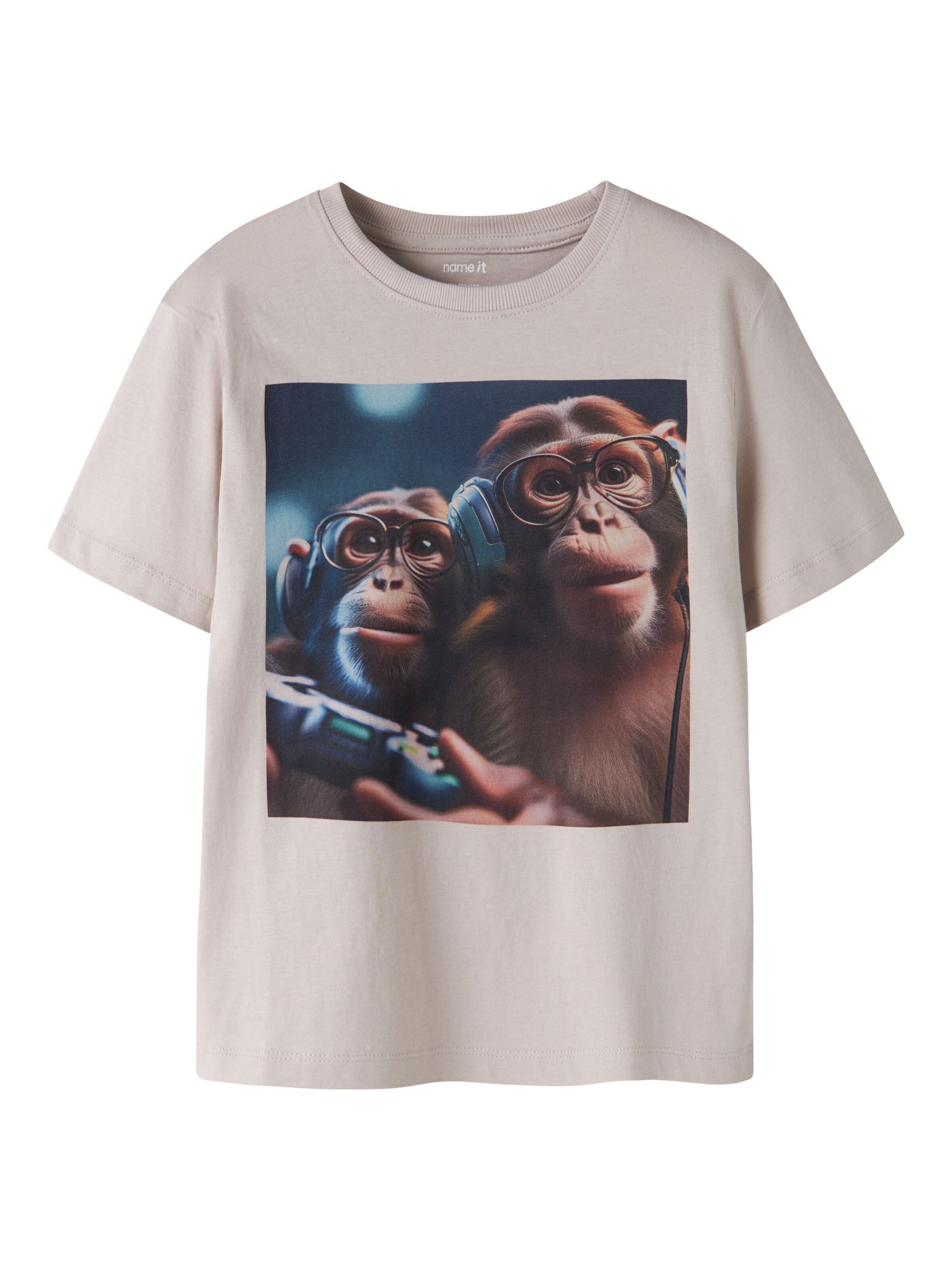 NAME IT Shirt 'NKMVoto' in Grey: front