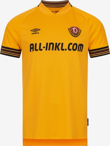 UMBRO Jersey 'Dynamo Dresden 22-23' in Yellow: front