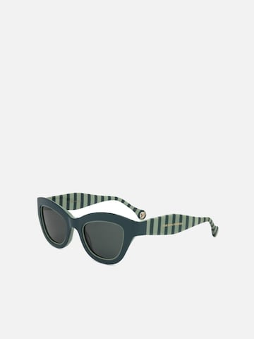 Carolina Herrera - Gafas de sol en verde: frente