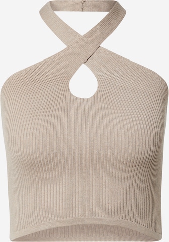 Urban Classics Knitted top in Grey: front