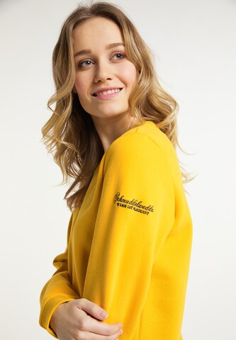 Schmuddelwedda Μπλούζα φούτερ σε κίτρινο