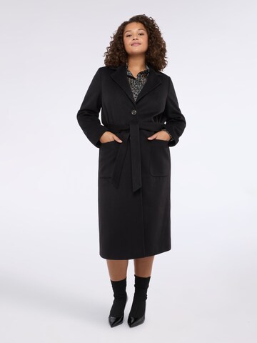 Manteau d’hiver Fiorella Rubino en noir