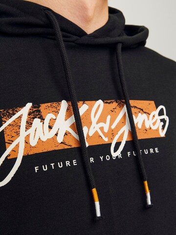 Felpa 'JJTiley' di JACK & JONES in nero