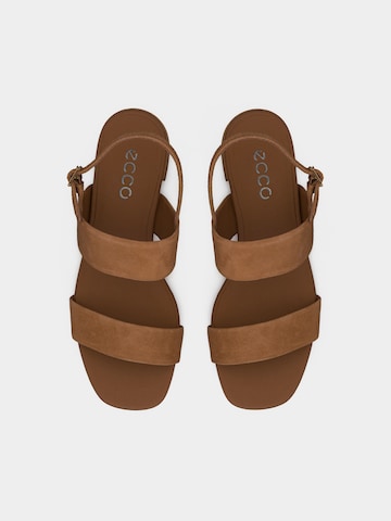 ruda ECCO Basutės su dirželiais