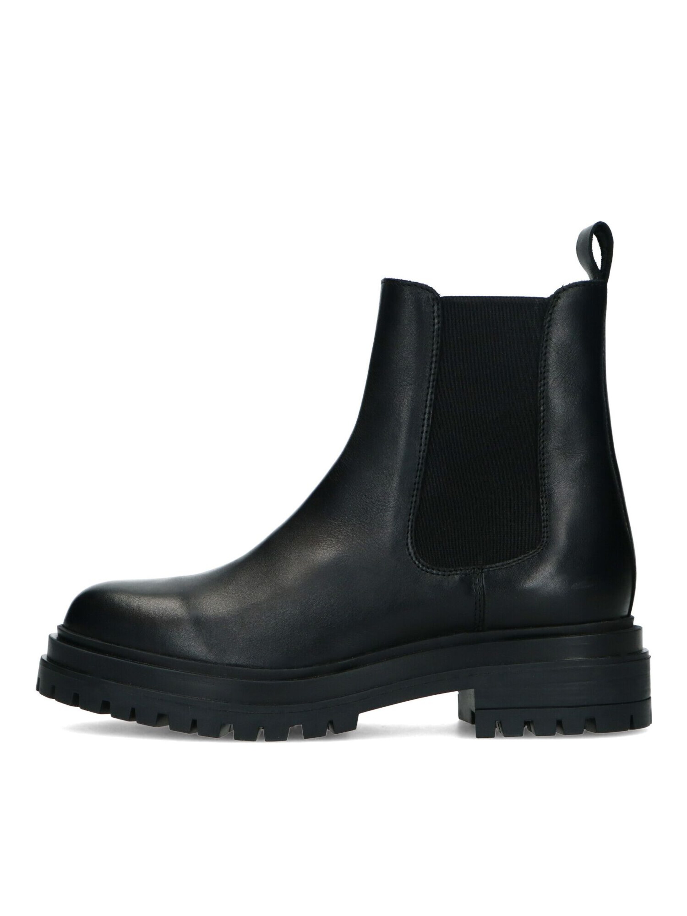 MANFIELD Chelsea Boots in Schwarz
