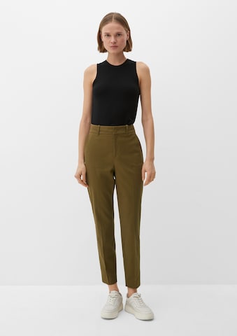 s.Oliver Slim fit Chino trousers in Green