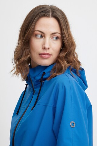 Fransa Between-Seasons Coat 'Pafasa' in Blue