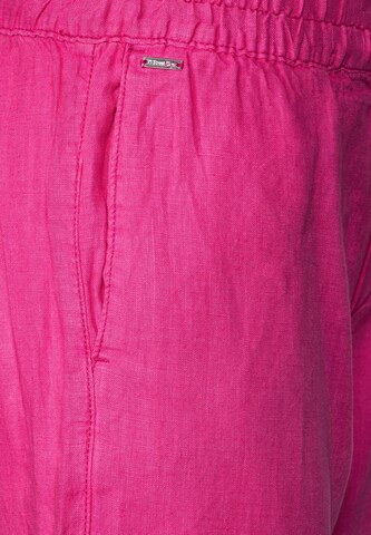 STREET ONE Loosefit Broek in Roze