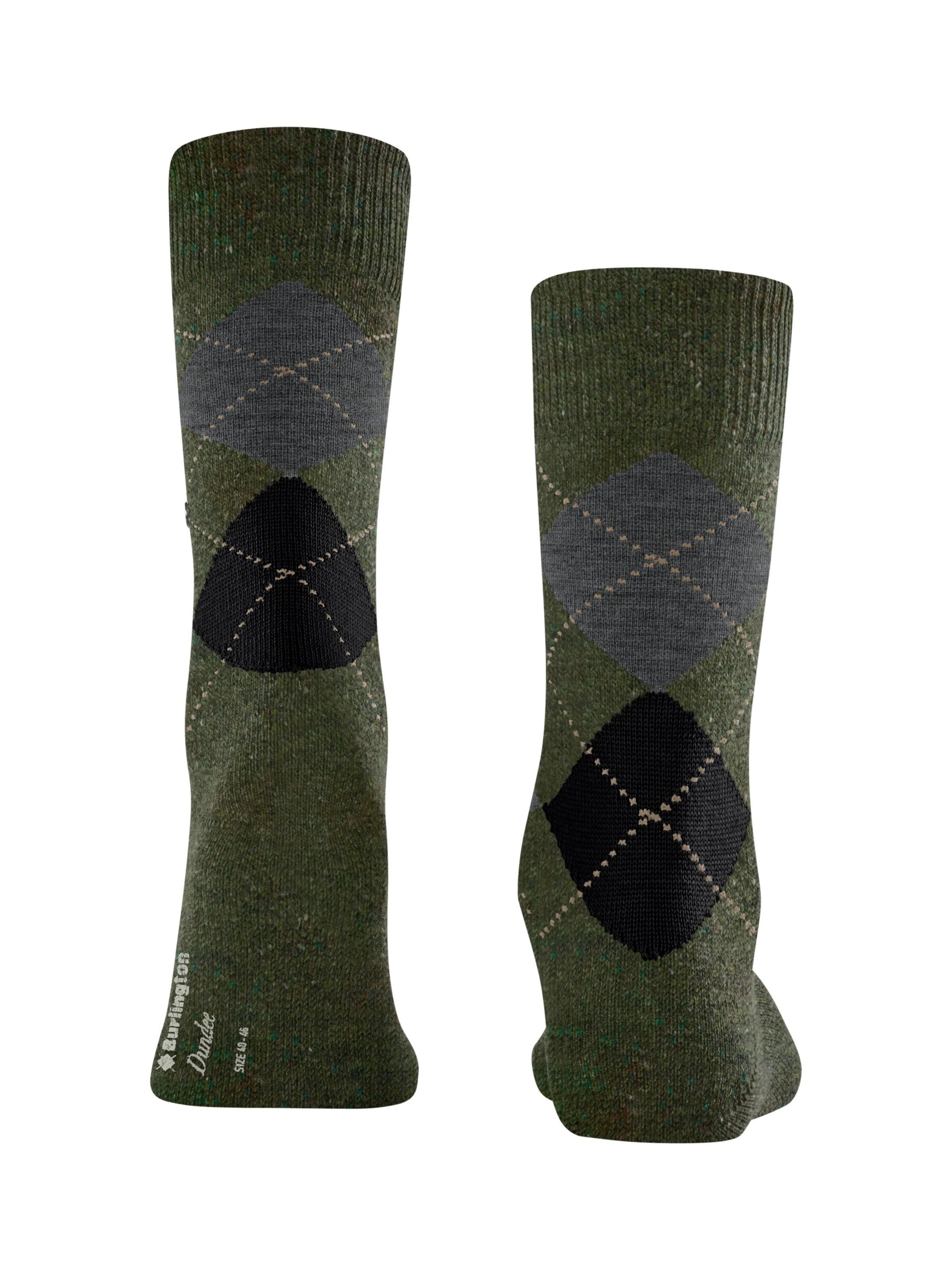 BURLINGTON Socks 'Dundee' in Green