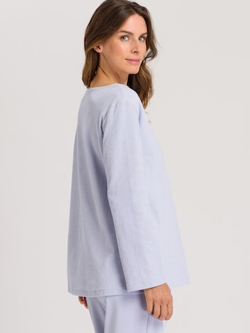 Hanro Shirt ' Pure Comfort ' in Blauw