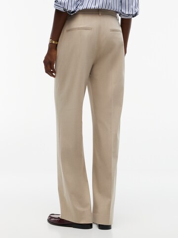TOMMY HILFIGER - Bootcut Pantalón de pinzas en beige
