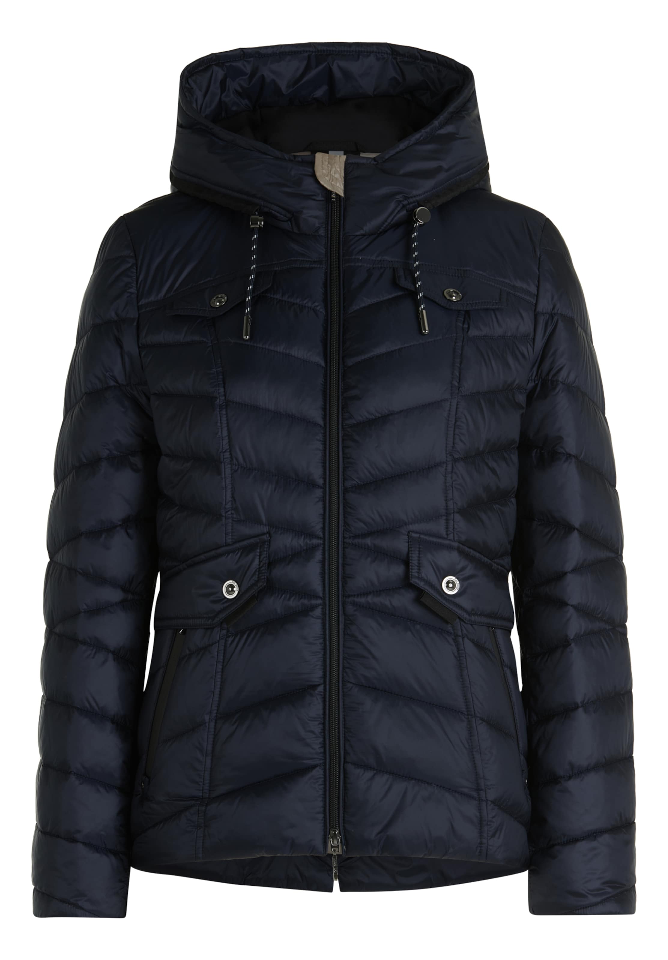 GIL BRET Φθινοπωρινό και ανοιξιάτικο μπουφάν σε μπλε: μπροστά