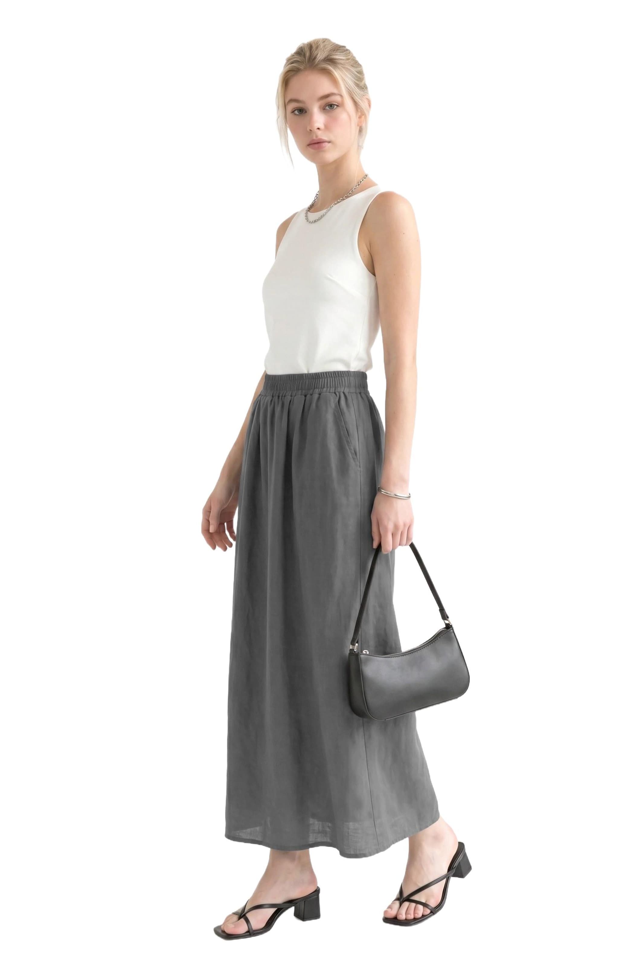Jupe No Matter What en gris