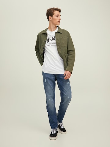 JACK & JONES Szabványos Farmer 'Mike' - kék