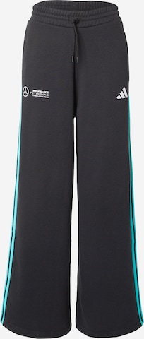 ADIDAS PERFORMANCE - Pierna ancha Pantalón deportivo 'Mercedes - AMG Petronas Formula One Team DNA' en negro: frente