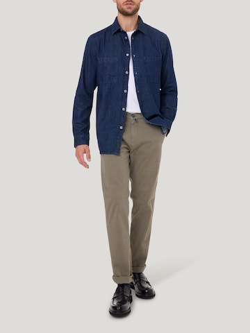 PIERRE CARDIN Slimfit Chinohose PC-Colmar in Grün
